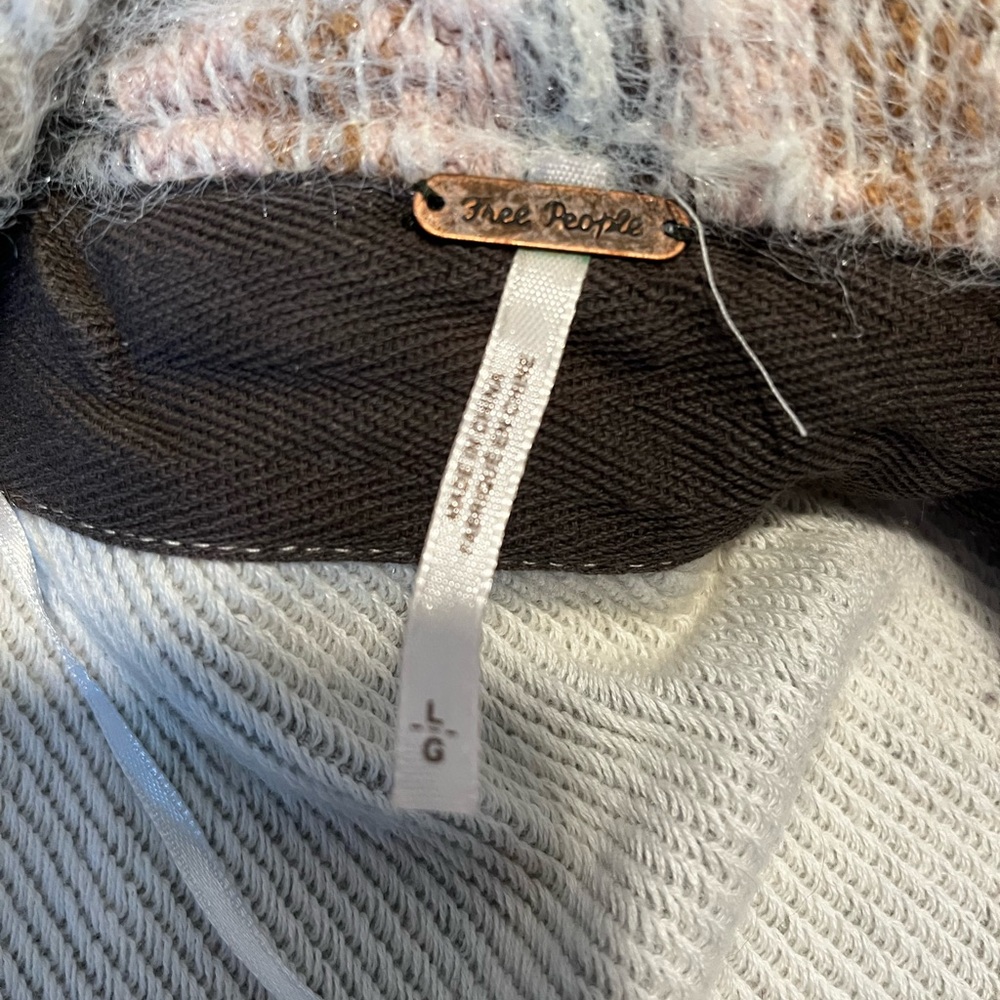 Free People fuzzy, cozy cardigan - Picture 2 of 6